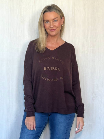 Saint Barth Knit - Chocolate