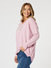 La Paris Knit Top - Pink