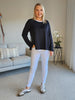 Alice 2 in 1 Knit Top - Black