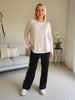 Urban Stripe Pant - Black
