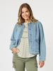 Boyfriend Denim Jacket - Washed Denim