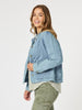 Boyfriend Denim Jacket - Washed Denim