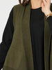 Casa Knit Vest - Khaki