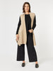 Casa Knit Vest - Natural