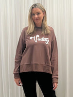 Vintage Sweatshirt - Chocolate