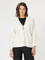 Highland Rib Cardigan - Ivory