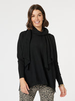 Remy Scarf Knit - Black