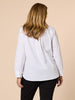 City Rib Cuff Shirt - White