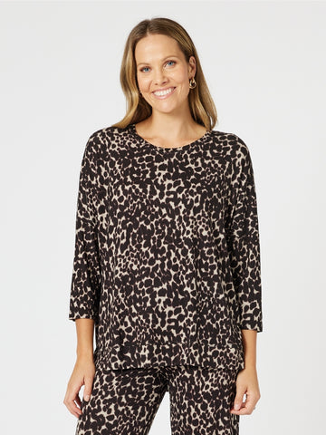 Atelier Animal Print Top - Animal