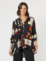 Galleria Print Shirt - Black Multi