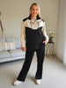 Urban Stripe Pant - Black