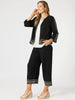 Cross Stitch Jacket - Black threadz
