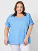 Sienna Top - Washed Blue