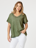 Sienna Top - Olive