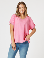Sienna Top - Rose