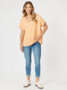 Sienna Top-Washed Orange