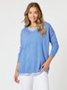Isabella Knit with Stripe Cami - Blue THREADZ