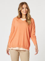 Isabella Knit with Stripe Cami - Mango
