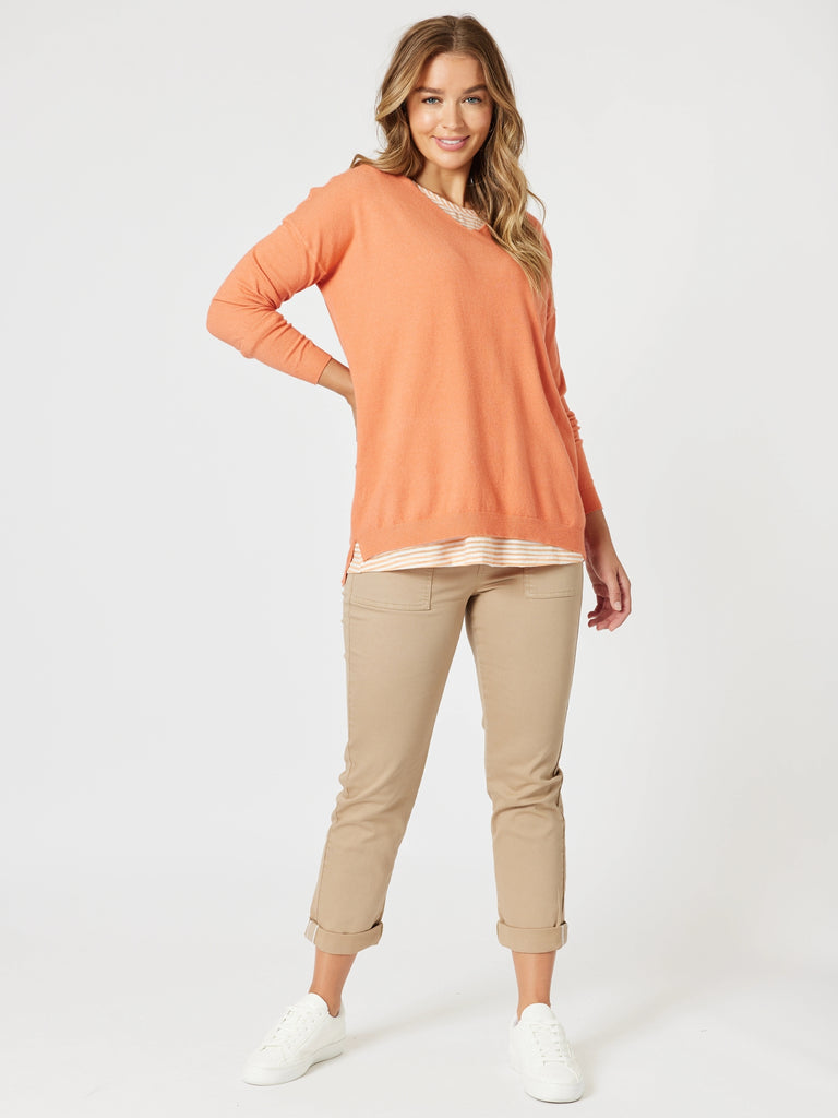 New Isabella Pant - Nutmeg