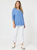 Isabella Knit with Stripe Cami - Blue THREADZ