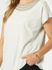 Cross Stitch Tee - Natural threadz