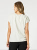 Cross Stitch Tee - Natural threadz