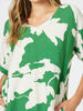 Barcelona Print Dress-Elm Natural