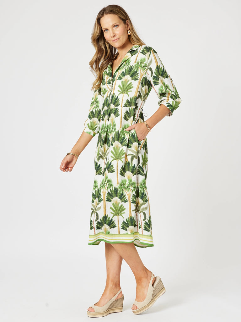 Amazon Midi Dress - Green