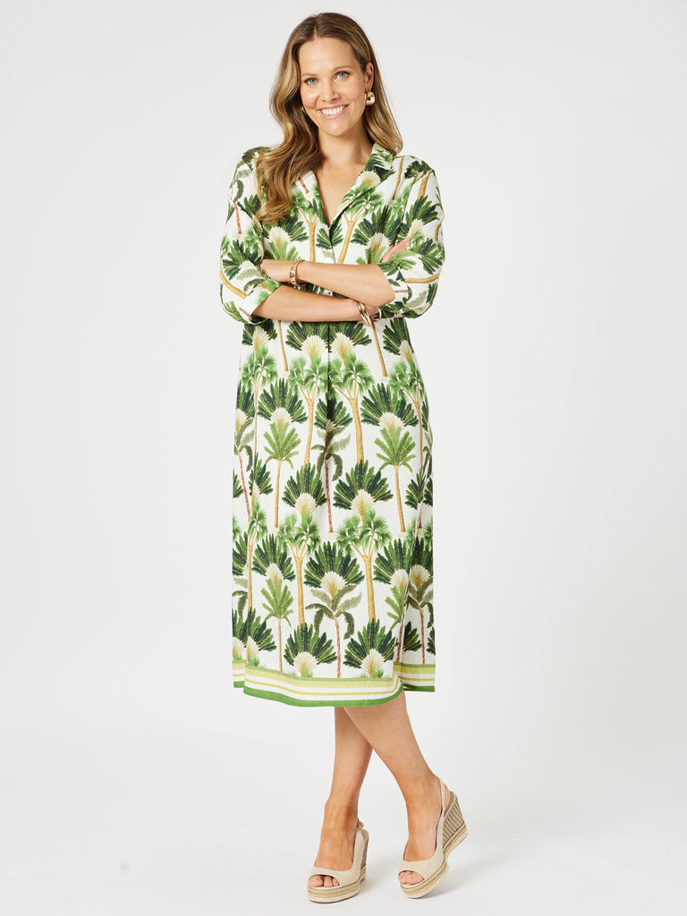 Amazon Midi Dress - Green
