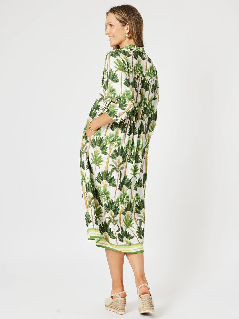 Amazon Midi Dress - Green
