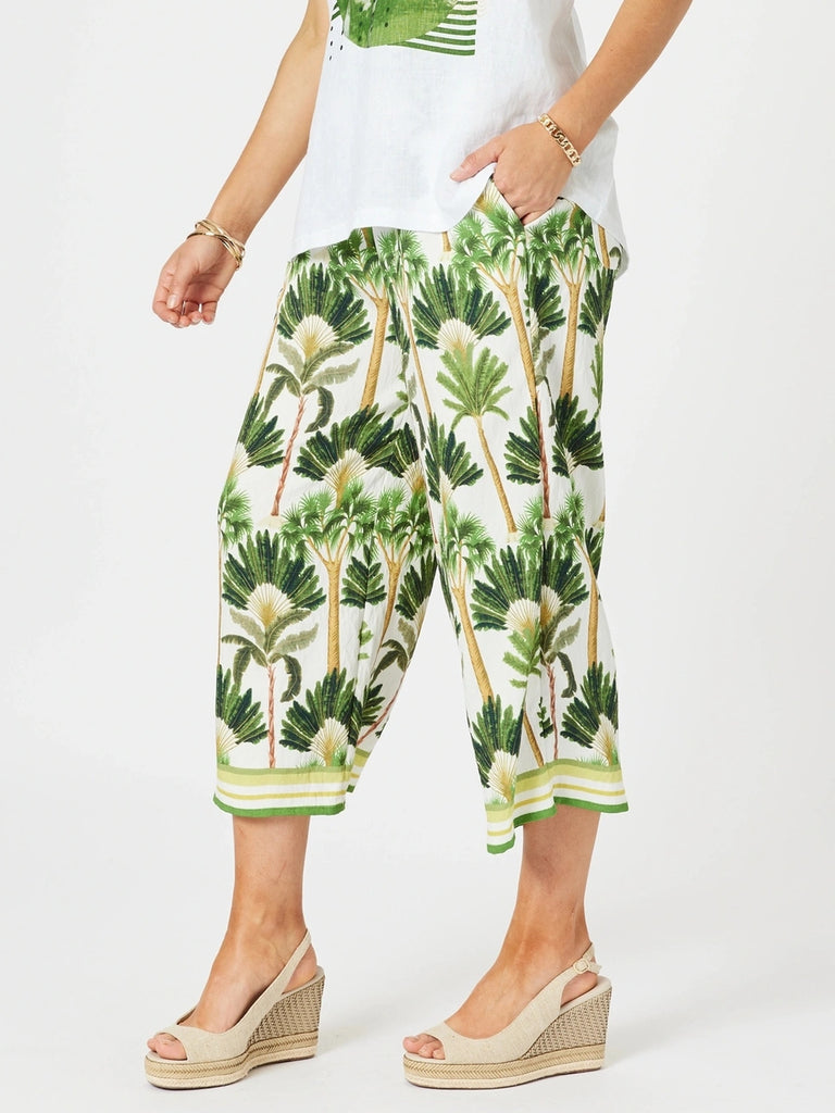 Amazon Print Pant - Green / Multi