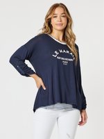 Le Marais 2 in 1 - Navy/White