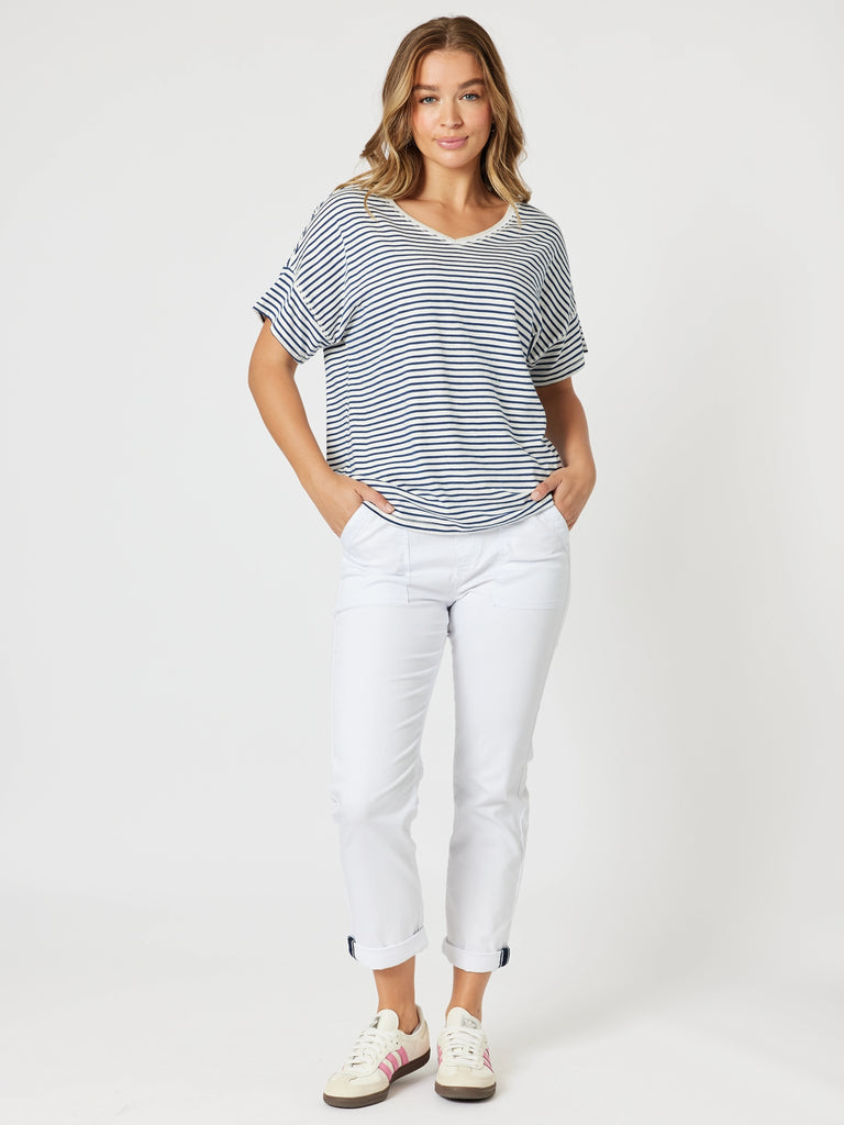 New Isabella Pant - White threadz