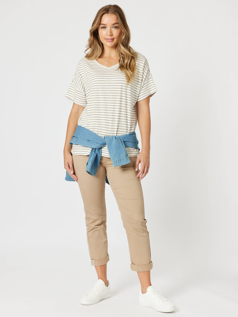 New Isabella Pant - Nutmeg