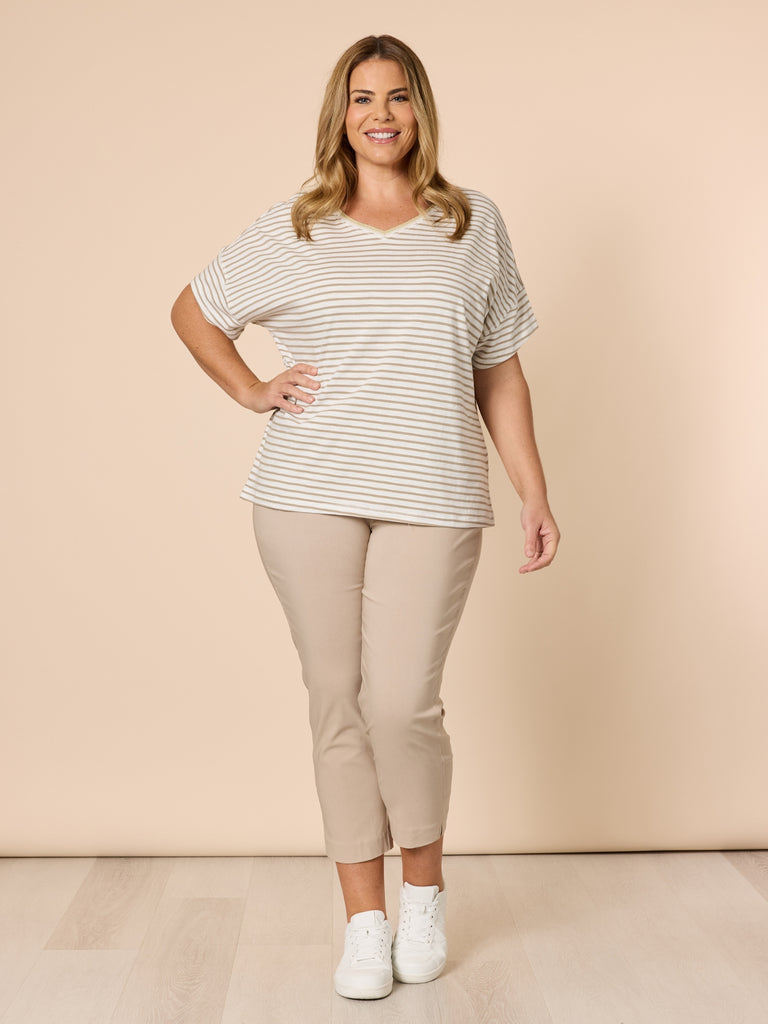 Zara Stretch Pant - Natural threadz