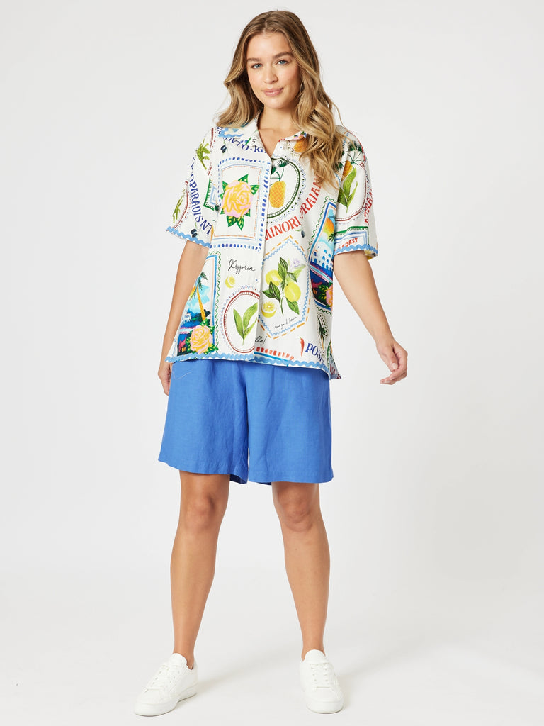 Amalfi Shirt - Blue / Multi