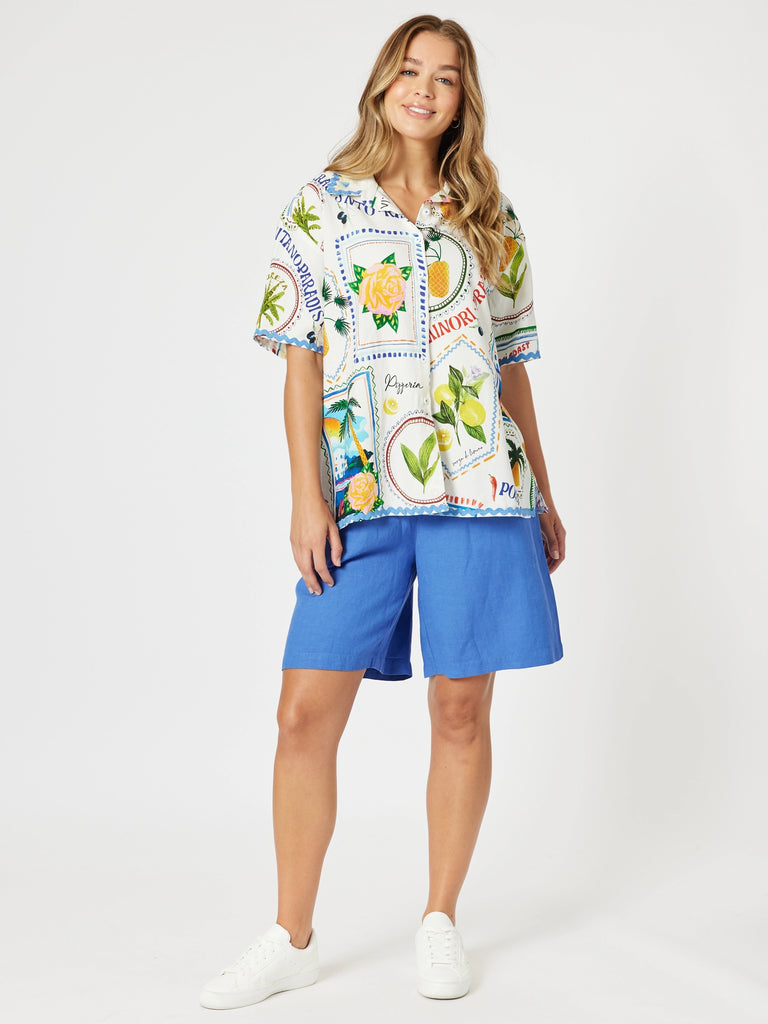 Amalfi Shirt - Blue / Multi