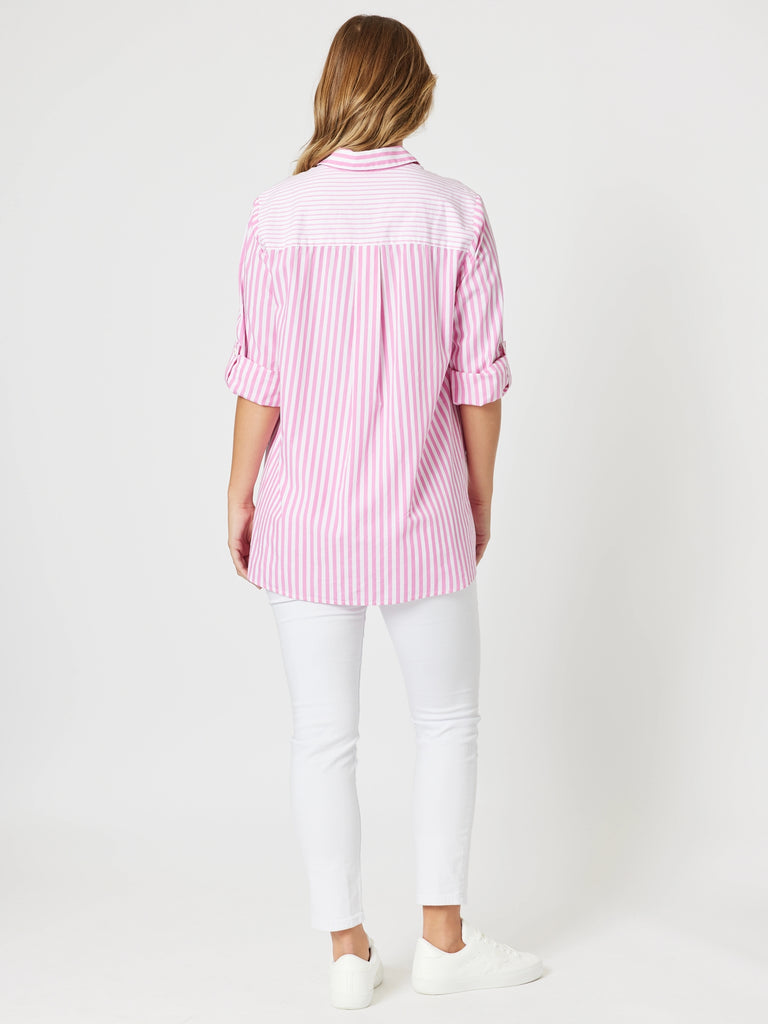 LA Stretch Pull On Jean - White