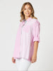 Skyler Stripe Shirt - Pink White