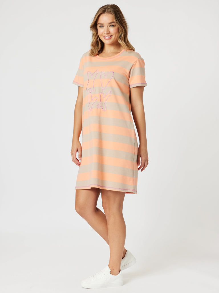 Love & Kisses Dress - Mango Natural threadZ