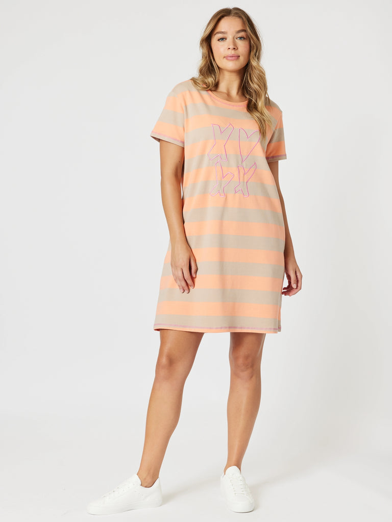 Love & Kisses Dress - Mango Natural threadZ