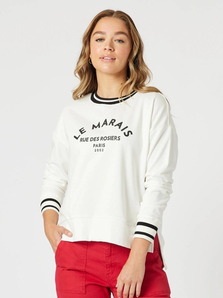 Threadz Le Marais Sweat - Ivory