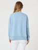 Positano Print Sweatshirt - Washed Blue threadz