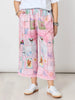 Capri Print Wide Leg Pant 