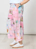 Capri Print Wide Leg Pant 