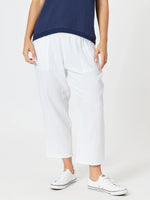 Byron Cotton 7/8 Pant - White