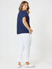 Byron Cotton 7/8 Pant - White