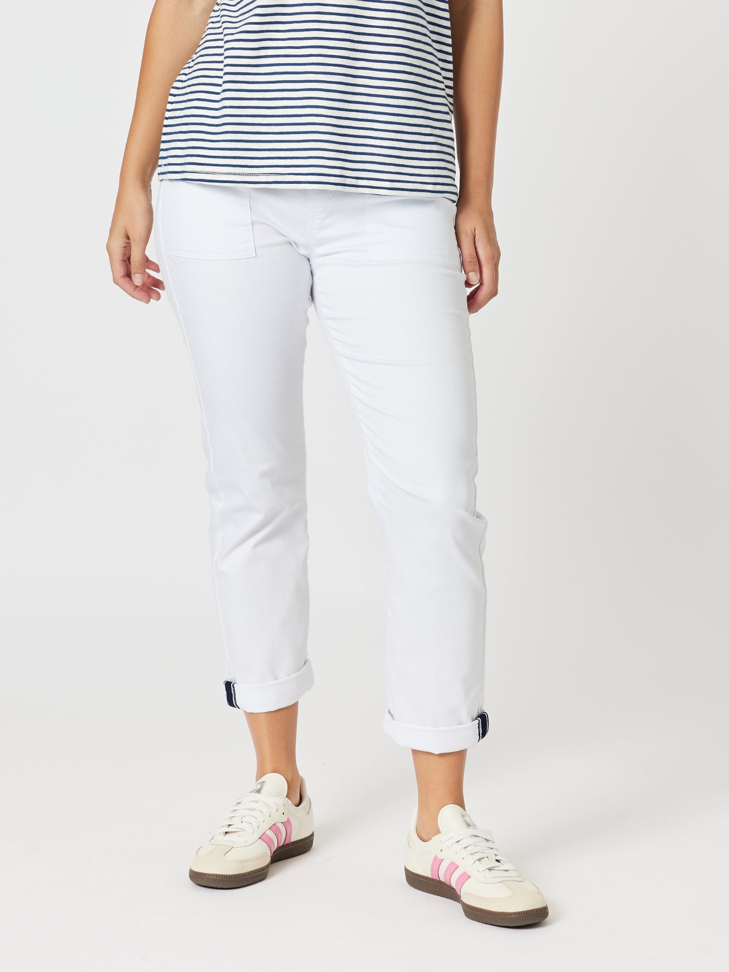 New Isabella Pant - White threadz