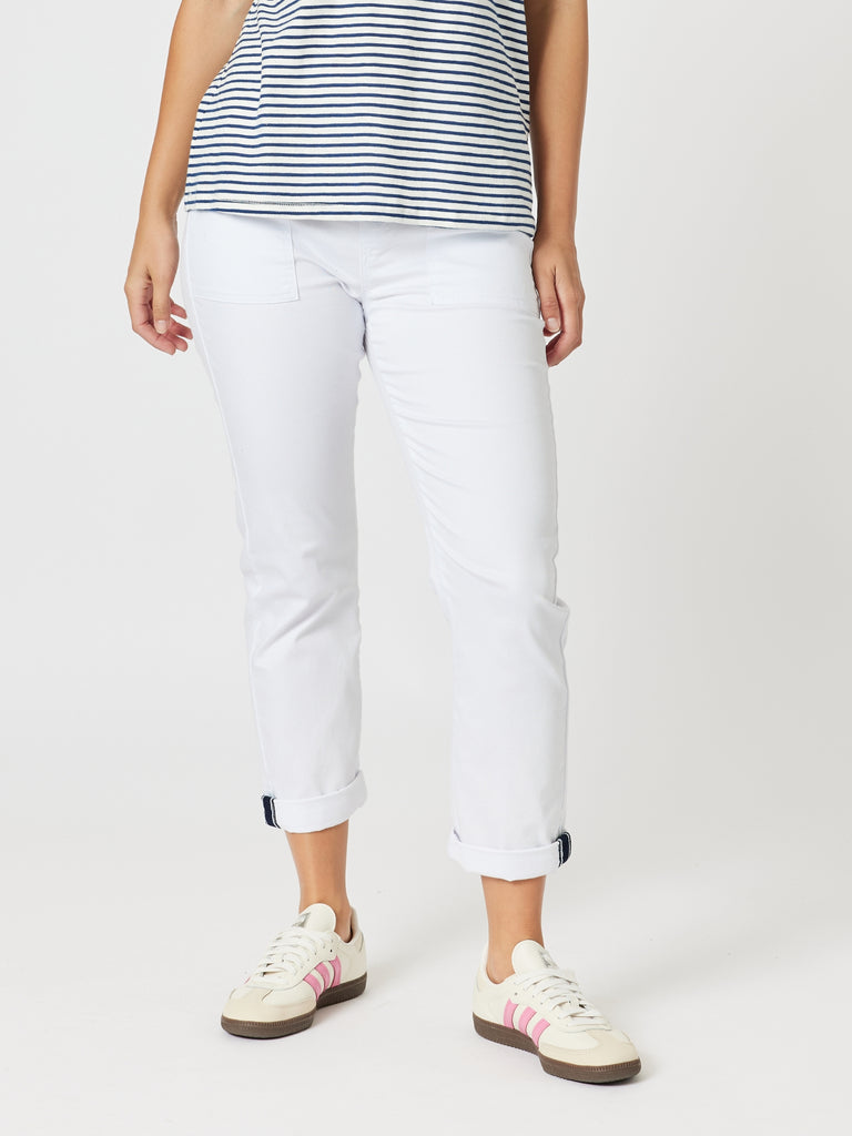 New Isabella Pant - White threadz