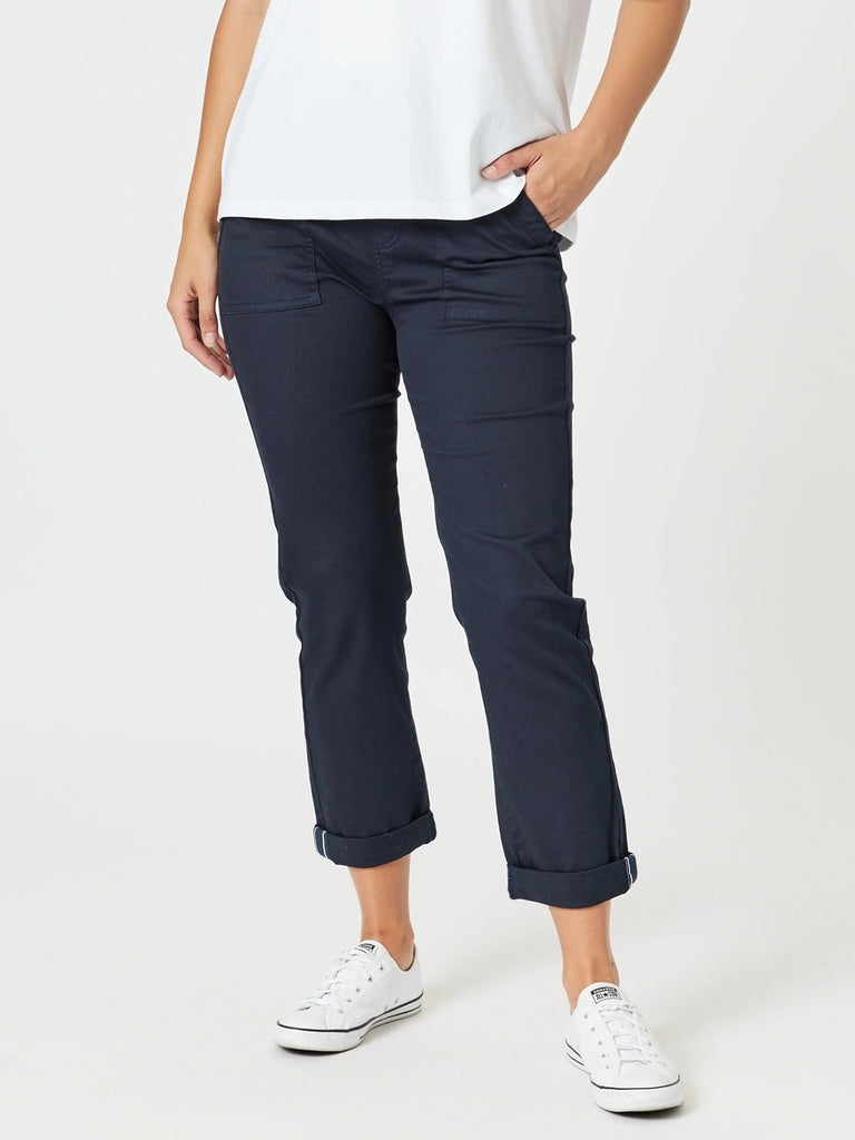 New Isabella Pant-Navy